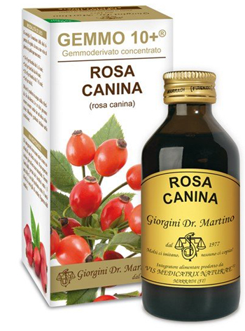 GEMMO 10+ ROSA CANINA LIQUIDO ANALCOLICO 100 ML - Farmacia Murachelli Di Putelli dr. Giovanni