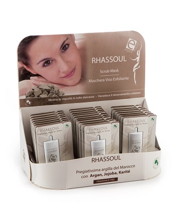 ESPRIT EQUO RHASSOUL PEELING MASK ARGAN MURUMURU BIO 22 PEZZI DA 10 ML - Farmacia Murachelli Di Putelli dr. Giovanni