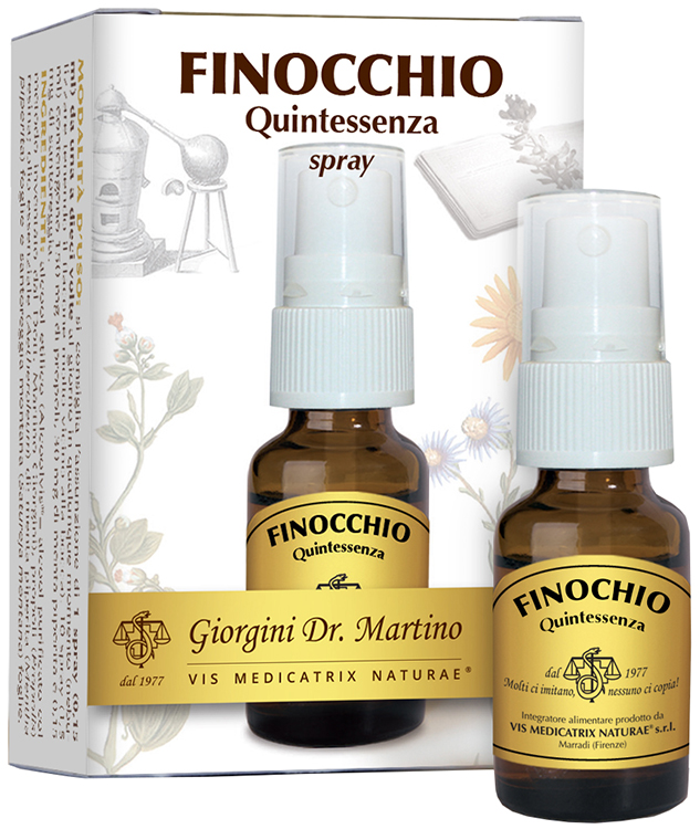 FINOCCHIO QUINTESSENZA SPRAY 15 ML - Farmacia Murachelli Di Putelli dr. Giovanni