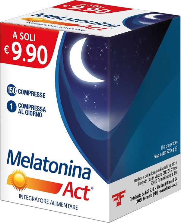 MELATONINA ACT 150 COMPRESSE - Farmacia Murachelli Di Putelli dr. Giovanni