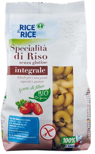 RICE&RICE CHIFFERI DI RISO INTEGRALE 250 G - Farmacia Murachelli Di Putelli dr. Giovanni