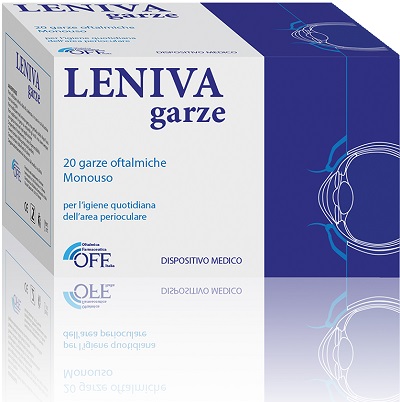LENIVA GARZE OFTALMICHE 20 PEZZI - Farmacia Murachelli Di Putelli dr. Giovanni