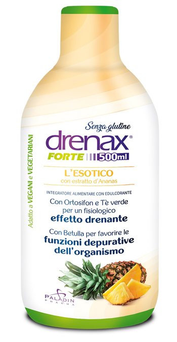 DRENAX FORTE L'ESOTICO CON ESTRATTO D'ANANAS 500 ML - Farmacia Murachelli Di Putelli dr. Giovanni