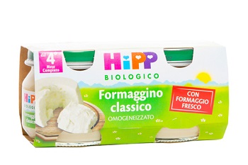 HIPP BIO OMOGENEIZZATO FORMAGGINO CLASSICO 2X80 G - Farmacia Murachelli Di Putelli dr. Giovanni