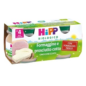HIPP BIO OMOGENEIZZATO FORMAGGINO PROSCIUTTO 2X80 G - Farmacia Murachelli Di Putelli dr. Giovanni