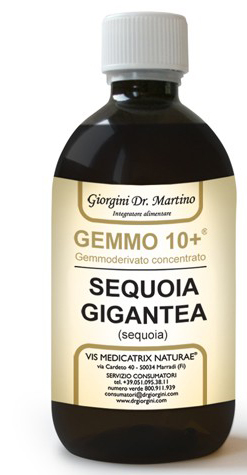 GEMMO 10+ SEQUOIA 500 ML LIQUIDO ANALCOLICO - Farmacia Murachelli Di Putelli dr. Giovanni