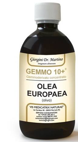 GEMMO 10+ OLIVO 500 ML LIQUIDO ANALCOLICO - Farmacia Murachelli Di Putelli dr. Giovanni