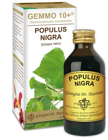 GEMMO 10+ PIOPPO NERO 100 ML LIQUIDO ANALCOLICO - Farmacia Murachelli Di Putelli dr. Giovanni