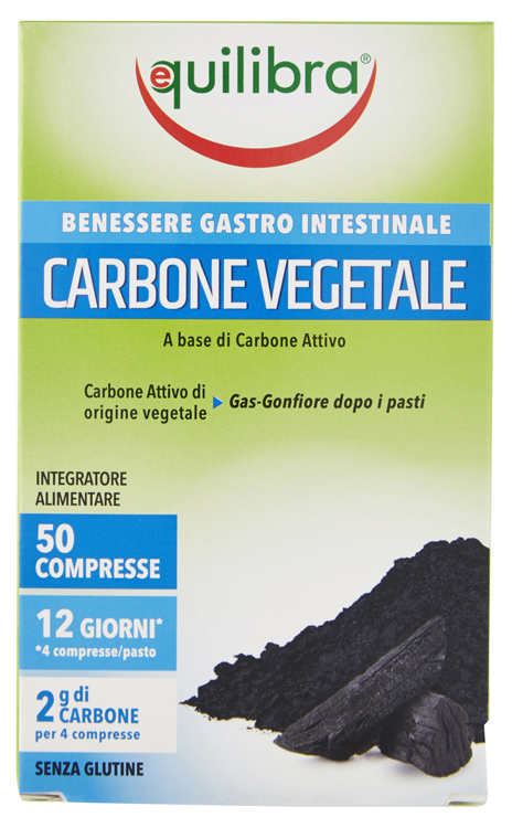 CARBONE VEGETALE 50 COMPRESSE - Farmacia Murachelli Di Putelli dr. Giovanni