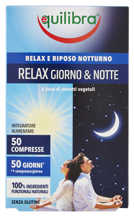 RELAX GIORNO & NOTTE 50 COMPRESSE - Farmacia Murachelli Di Putelli dr. Giovanni
