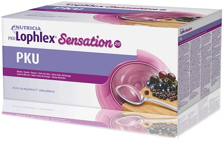 PKU LOPHLEX SENSATION FRUTTI ROSSI 36 PEZZI 109 G - Farmacia Murachelli Di Putelli dr. Giovanni