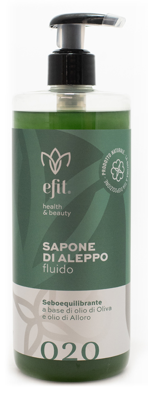 SAPONE ALEPPO FLUIDO SEBOEQUILIBRANTE 500 ML - Farmacia Murachelli Di Putelli dr. Giovanni