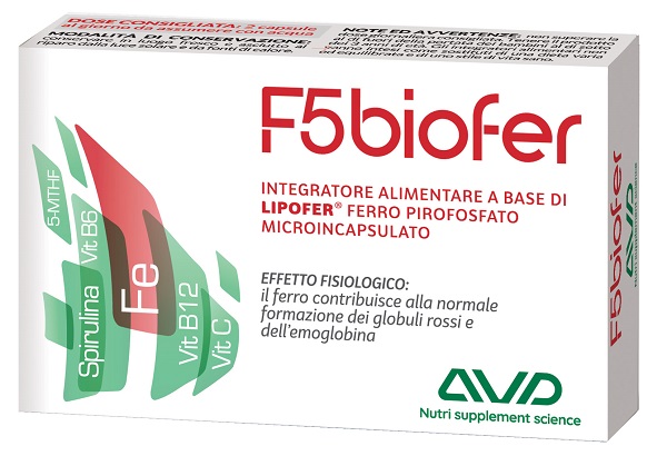 F5 BIOFER 30 CAPSULE BLISTER 14,8 G - Farmacia Murachelli Di Putelli dr. Giovanni