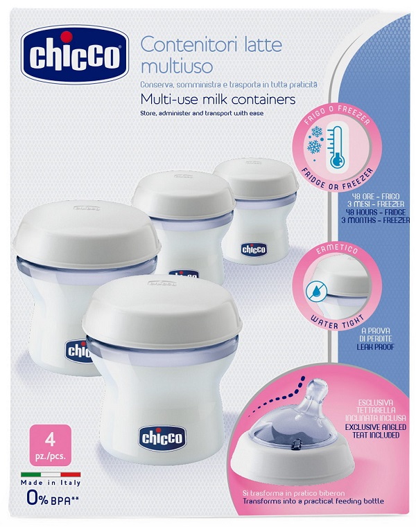 CHICCO CONTENITORE LATTE STEP UP NEW - Farmacia Murachelli Di Putelli dr. Giovanni