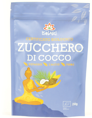 ZUCCHERO DI COCCO BIO 250 GR - Farmacia Murachelli Di Putelli dr. Giovanni