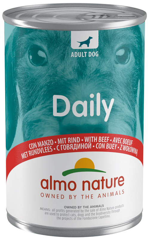 ALMO NATURE DOGS DAILY MENU CON MANZO 400G - Farmacia Murachelli Di Putelli dr. Giovanni