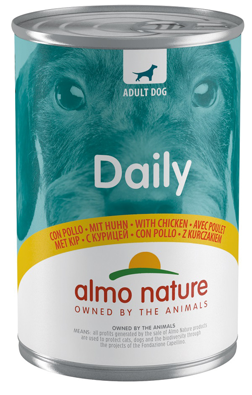 ALMO NATURE DOGS DAILY MENU CON POLLO 400G - Farmacia Murachelli Di Putelli dr. Giovanni