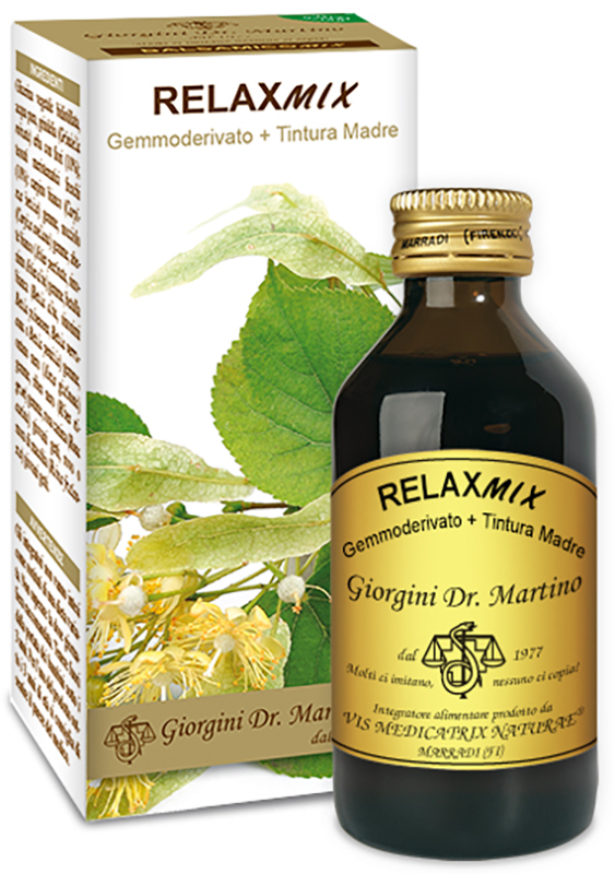 RELAXMIX GEMMODERVATO + TINTURA MADRE SENZA ALCCOL 100 ML - Farmacia Murachelli Di Putelli dr. Giovanni