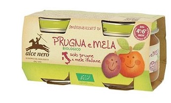 OMOGENEIZZATO PRUGNA E MELA BABY FOOD BIO 2 X 80 G - Farmacia Murachelli Di Putelli dr. Giovanni