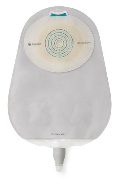 SACCA UROSTOMIA SENSURA MIO SISTEMA A UN PEZZO CON APERTURA ISPEZIONABILE MAXI OPACA 10-45 MM 30 PEZZI - Farmacia Murachelli Di Putelli dr. Giovanni