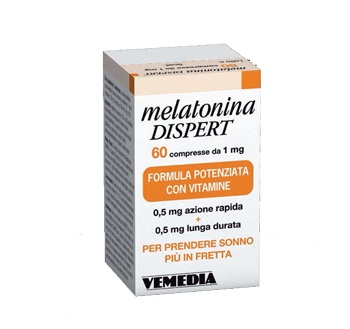 MELATONINA DISPERT 1MG DI MELATONINA 60 COMPRESSE - Farmacia Murachelli Di Putelli dr. Giovanni