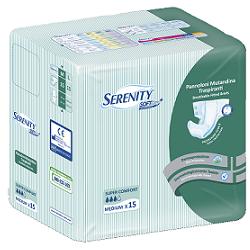 PANNOLONE PER INCONTINENZA A MUTANDINA SERENITY SOFT DRY+ ALOE MEDIUM SUPERCOMFORT 15 PEZZI FARMABILITY - Farmacia Murachelli Di Putelli dr. Giovanni