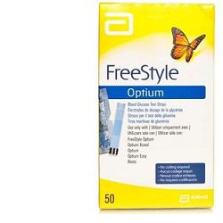 STRISCE MISURAZIONE GLICEMIA FREESTYLE OPTIUM TEST STRIPS 50 PEZZI SENZA CALIBRAZIONE - Farmacia Murachelli Di Putelli dr. Giovanni