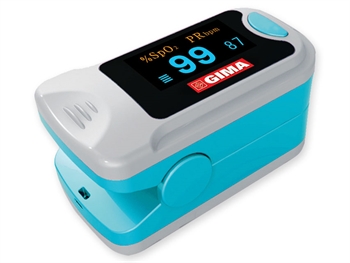 PULSOSSIMETRO DA DITO PULSOXIMETRO OXY-3 CON DISPLAY PER MISURAZIONE DIOSSIGENO NEL SANGUE E BATTITO CARDIACO CON CORDINO E BATTERIE - Farmacia Murachelli Di Putelli dr. Giovanni