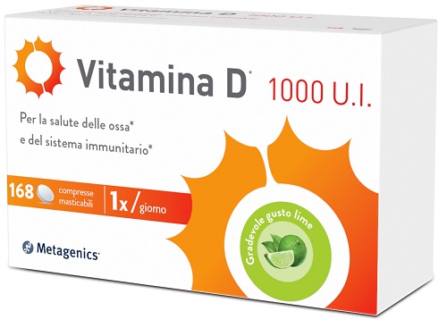 VITAMINA D 1000 UI 168 COMPRESSE MASTICABILI - Farmacia Murachelli Di Putelli dr. Giovanni