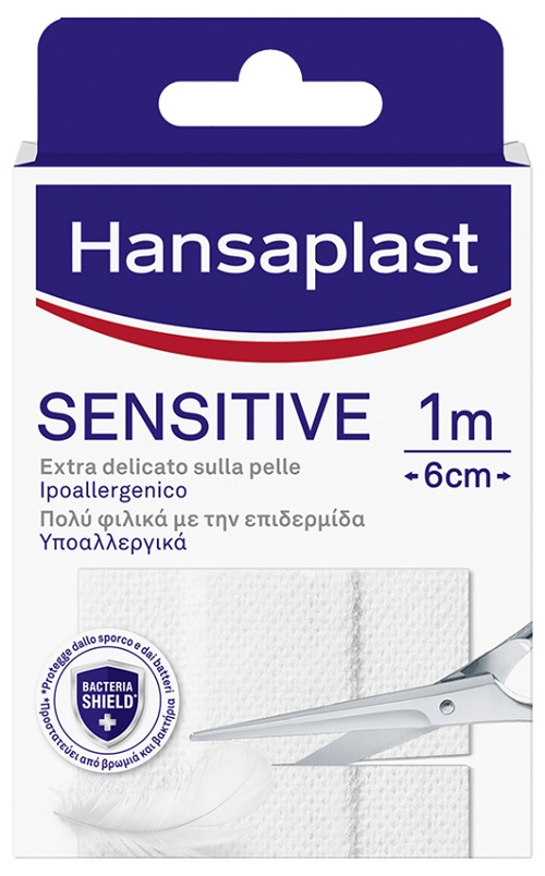 HANSAPLAST STRISCIA SENSITIVE PRETAGLIATA 1X6CM 10 PEZZI - Farmacia Murachelli Di Putelli dr. Giovanni