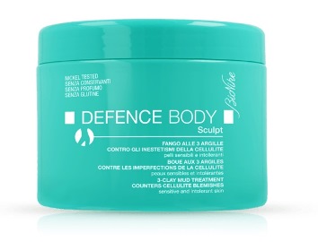 DEFENCE BODY ANTICELLULITE FANGO ALLE 3 ARGILLE VASO 500 G - Farmacia Murachelli Di Putelli dr. Giovanni