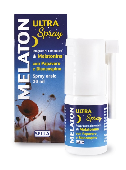 MELATON ULTRA SPRAY ORALE 20 ML - Farmacia Murachelli Di Putelli dr. Giovanni