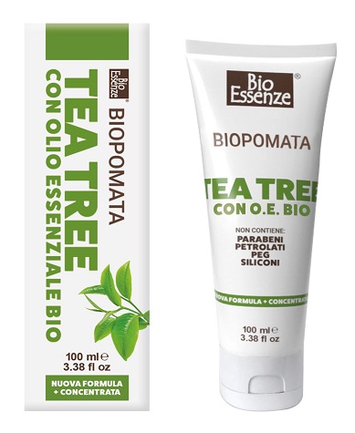 BIO ESSENZE TEA TREE BIOPOMATA 100 ML - Farmacia Murachelli Di Putelli dr. Giovanni