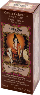 HENNE NUANCE CASTANO SCURO CREMA HENNE COLOR CREMA COLORANTE PRONTA ALL'USO - Farmacia Murachelli Di Putelli dr. Giovanni