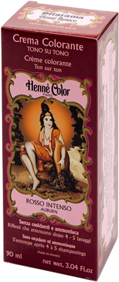 HENNE NUANCE AUBURN ROSSO INTENSO CREMA HENNE COLOR CREMA COLORANTE PRONTA ALL'USO - Farmacia Murachelli Di Putelli dr. Giovanni