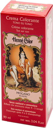 HENNE NUANCE ACAJOU ROSSO MOGANO CREMA HENNE COLOR CREMA COLORANTE PRONTA ALL'USO - Farmacia Murachelli Di Putelli dr. Giovanni