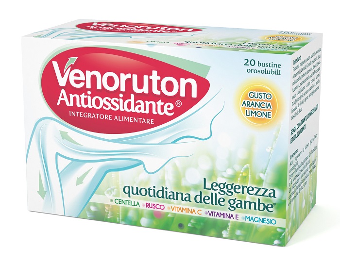 VENORUTON ANTIOSSIDANTE 20 BUSTINE OROSOLUBILI MONODOSE - Farmacia Murachelli Di Putelli dr. Giovanni