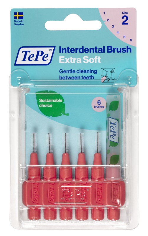 TEPE SCOVOLINO XSOFT ROSSO 0,5MM 6 PEZZI - Farmacia Murachelli Di Putelli dr. Giovanni