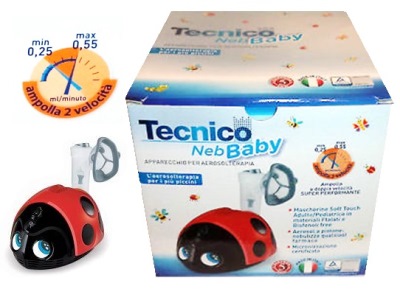 AEROSOL A PISTONE TECNICO BABY NEW - Farmacia Murachelli Di Putelli dr. Giovanni