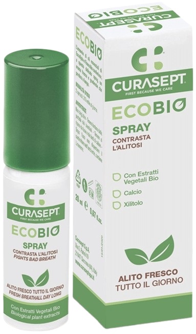 CURASEPT PHARMADENT ECOBIO SPRAY 20 ML - Farmacia Murachelli Di Putelli dr. Giovanni