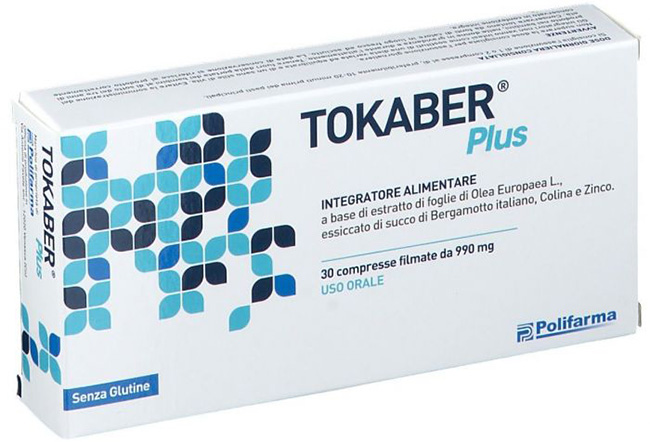 TOKABER PLUS 990MG 30 COMPRESSE - Farmacia Murachelli Di Putelli dr. Giovanni