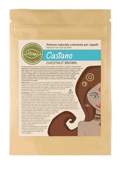 HIMALAYA HENNA COLORS CASTANO 100 G - Farmacia Murachelli Di Putelli dr. Giovanni