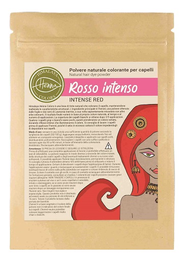 HIMALAYA HENNA COLORS ROSSO INTENSO 100 G - Farmacia Murachelli Di Putelli dr. Giovanni