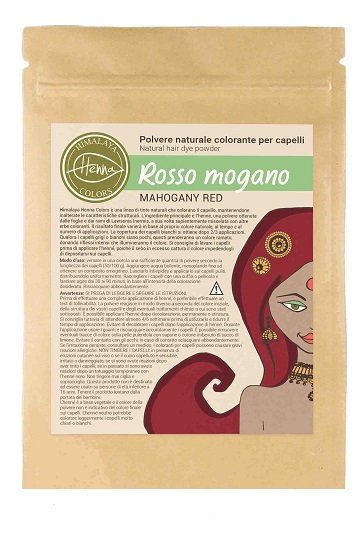 HIMALAYA HENNA COLORS ROSSO MOGANO 100 G - Farmacia Murachelli Di Putelli dr. Giovanni