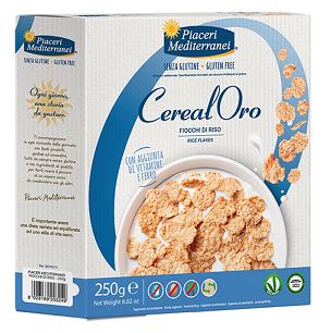 PIACERI MEDITERRANEI CEREALORO FIOCCHI DI RISO 250 G - Farmacia Murachelli Di Putelli dr. Giovanni