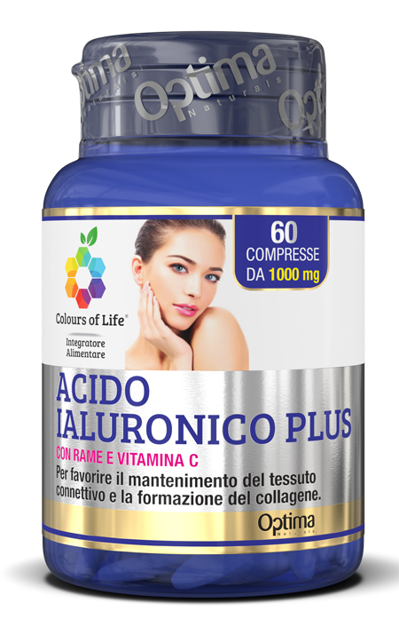 COLOURS OF LIFE ACIDO IALURONICO PLUS 60 COMPRESSE 1000 MG - Farmacia Murachelli Di Putelli dr. Giovanni