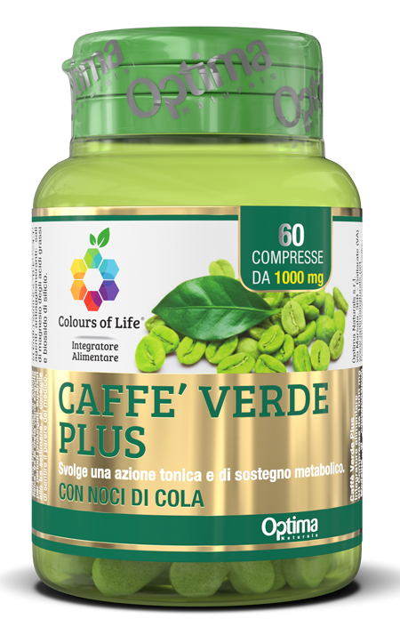 COLOURS OF LIFE CAFFE' VERDE PLUS 60 COMPRESSE 1000MG - Farmacia Murachelli Di Putelli dr. Giovanni