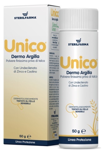 UNICO DERMO ARGILLA POLVERE SENZA TALCO 50 G - Farmacia Murachelli Di Putelli dr. Giovanni