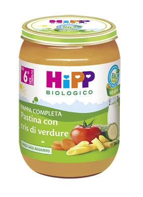 HIPP BIO HIPP BIO PAPPA PRONTA PAST TRIS DI VERDURE 190 G - Farmacia Murachelli Di Putelli dr. Giovanni