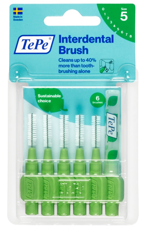 TEPE SCOVOLINO VERDE 0,8MM 6 PEZZI - Farmacia Murachelli Di Putelli dr. Giovanni